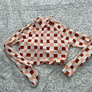 Ripcurl cropped surf/swim top